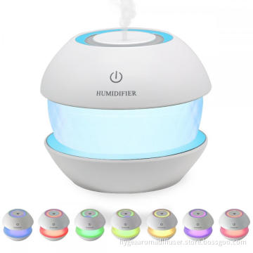 Wood Grain Design Usb Desktop Air Humidifier 150ml